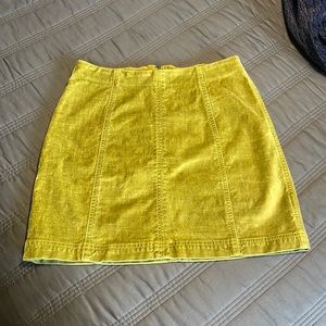 Free people felt skirt